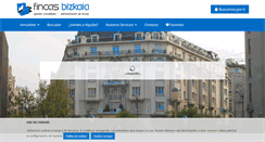 Desktop Screenshot of fincasbizkaia.com